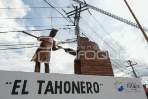 TLAXCALA . MONUMENTO EL TAHONERO