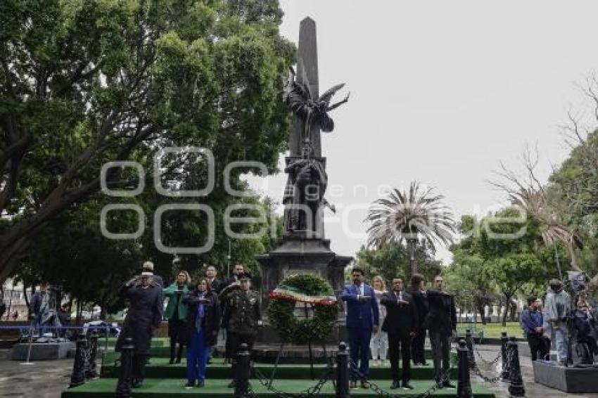 CEREMONIA CÍVICA . NATALICIO NICOLÁS BRAVO