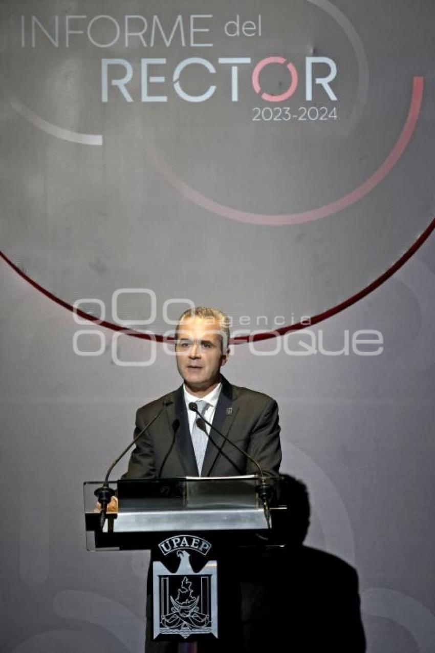 UPAEP . INFORME EMILIO BAÑOS