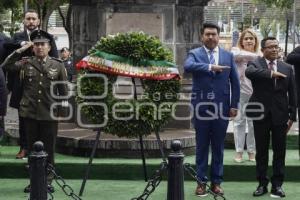 CEREMONIA CÍVICA . NATALICIO NICOLÁS BRAVO