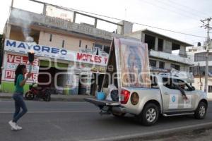 ACATLÁN . ANTORCHA GUADALUPANA