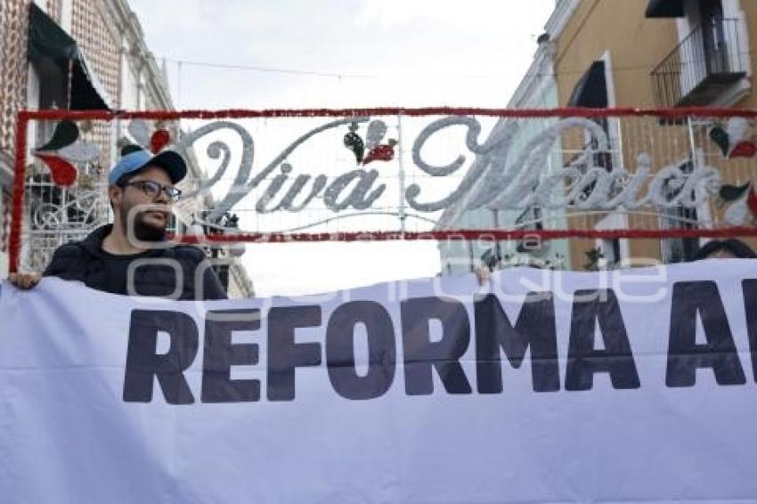 MANIFESTACIÓN REFORMA JUDICIAL