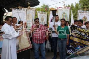 ACATLÁN . ANTORCHA GUADALUPANA