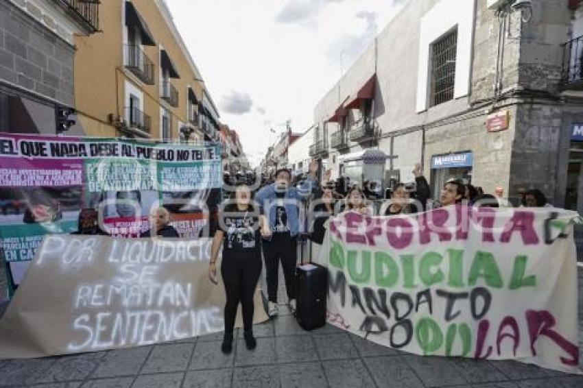 MANIFESTACIÓN REFORMA JUDICIAL