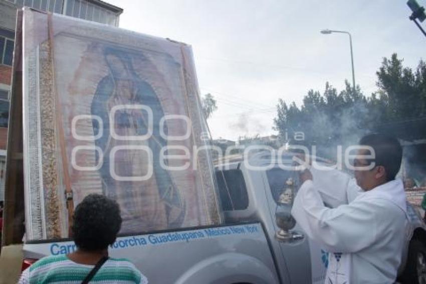ACATLÁN . ANTORCHA GUADALUPANA