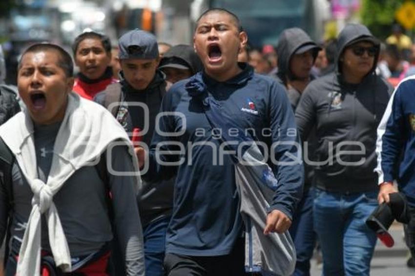 TLAXCALA . MARCHA NORMALISTAS