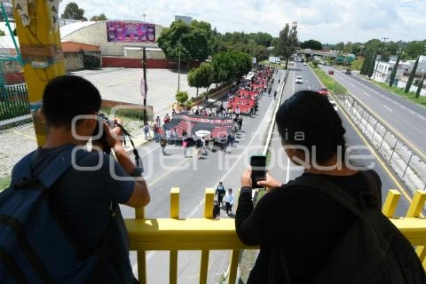 TLAXCALA . MARCHA NORMALISTAS