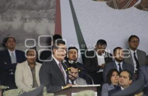 GOBIERNO . CEREMONIA NIÑOS HÉROES