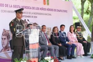 TLAXCALA . CEREMONIA NIÑOS HÉROES