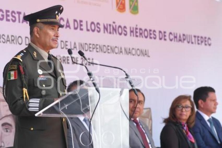 TLAXCALA . CEREMONIA NIÑOS HÉROES