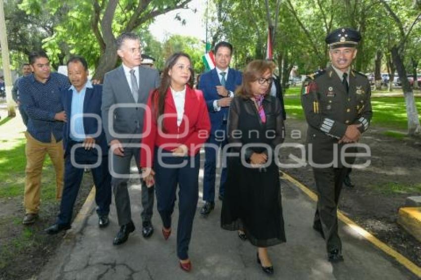 TLAXCALA . CEREMONIA NIÑOS HÉROES