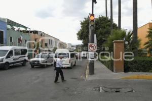 TLAXCALA . PAVIMENTO DAÑADO