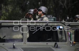 ENSAYO . DESFILE 16 DE SEPTIEMBRE