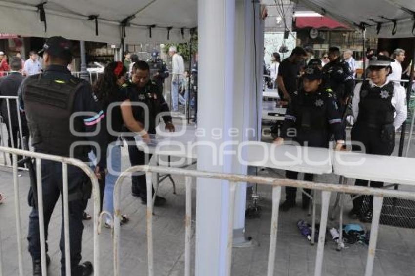 FIESTAS PATRIAS . SEGURIDAD