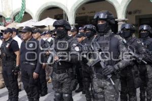 SAN PEDRO CHOLULA . CEREMONIA 15 SEPTIEMBRE 