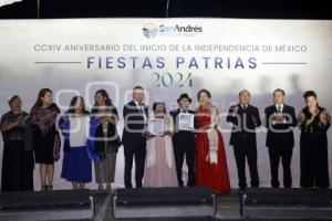 SAN ANDRÉS CHOLULA . GRITO DE INDEPENDENCIA