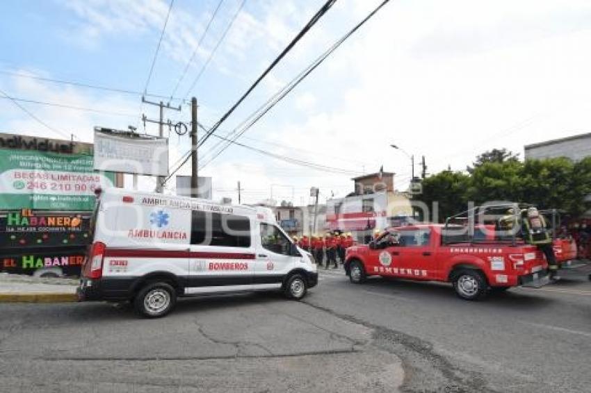 TLAXCALA . CIERRES VIALES