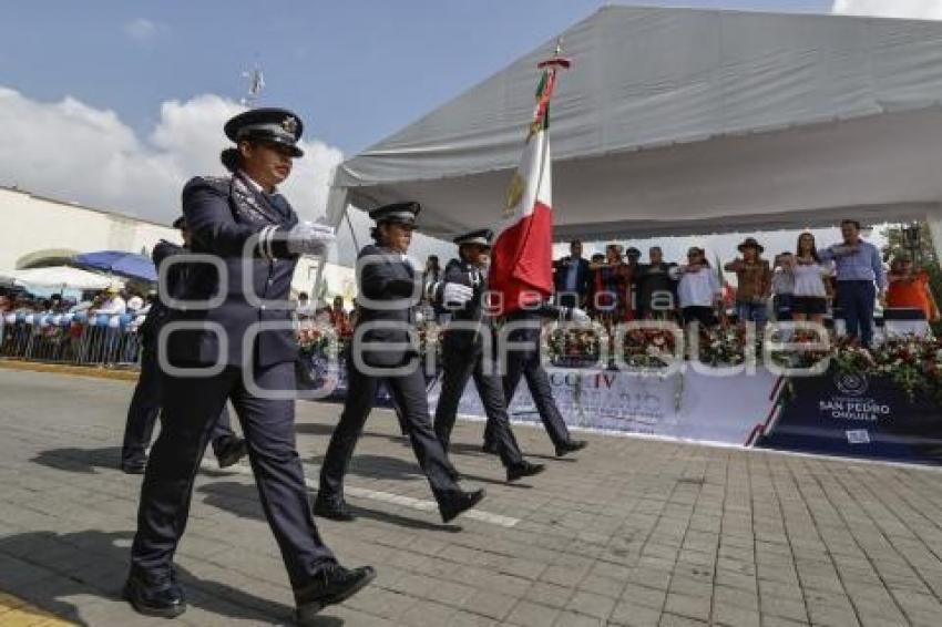 SAN PEDRO CHOLULA . DESFILE INDEPENDENCIA