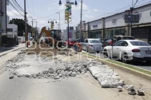 SAN ANDRÉS CHOLULA . CAMBIO DE DRENAJE