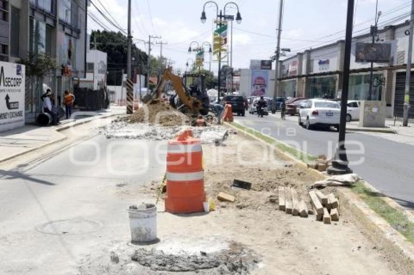 SAN ANDRÉS CHOLULA . CAMBIO DE DRENAJE