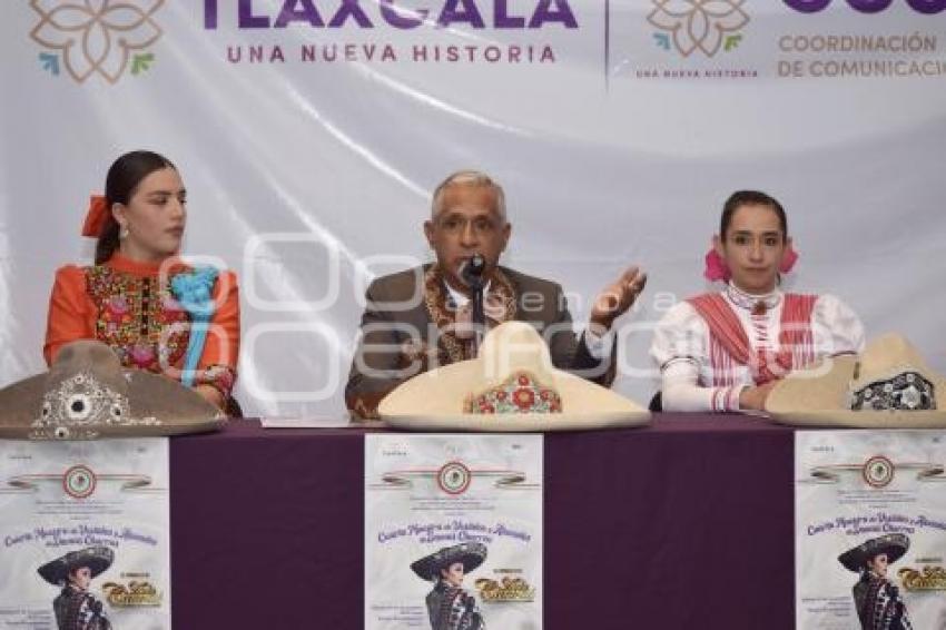 TLAXCALA . ATUENDOS DAMAS CHARRAS