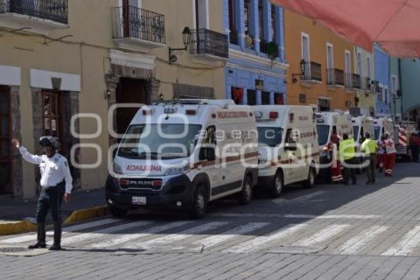 TLAXCALA . CALLES CERRADAS