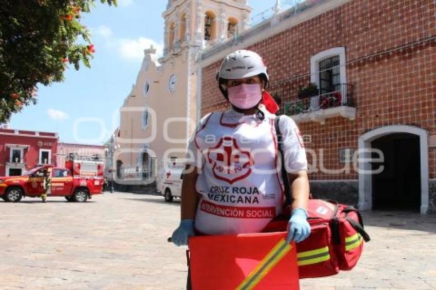 ATLIXCO . SIMULACRO SISMO