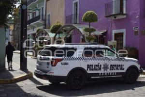 TLAXCALA . CALLES CERRADAS