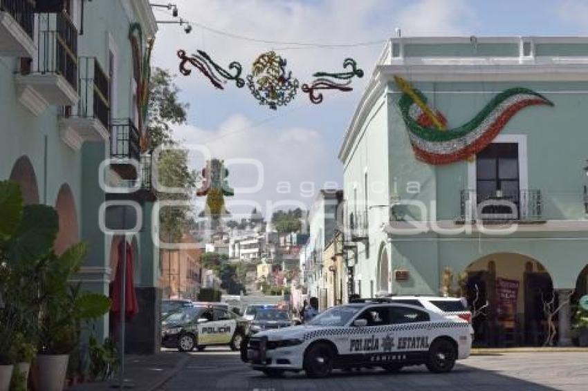 TLAXCALA . CALLES CERRADAS
