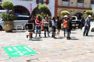ATLIXCO . SIMULACRO SISMO