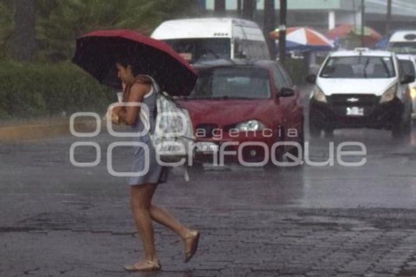 TLAXCALA . LLUVIA