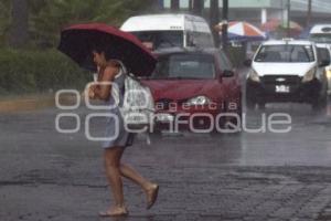TLAXCALA . LLUVIA
