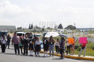 HUEJOTZINGO . MANIFESTACIÓN  FEMINICIDIO
