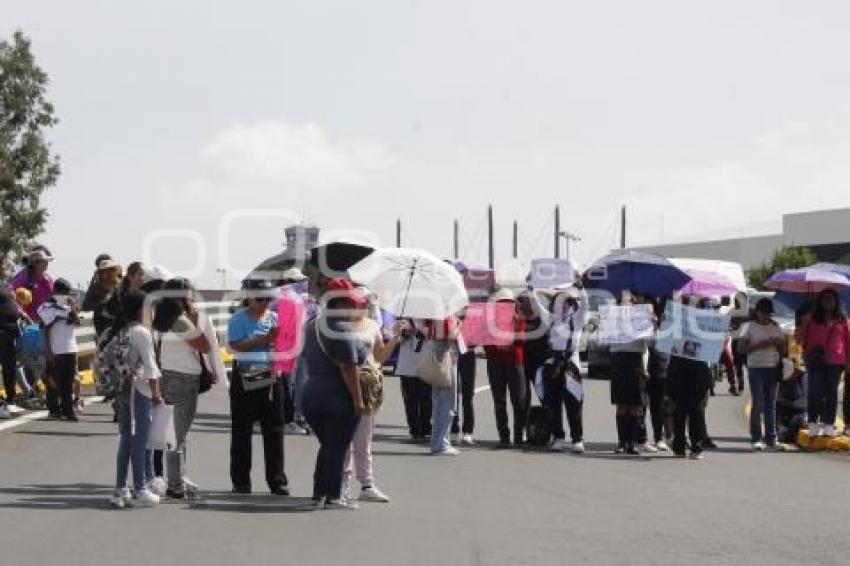 HUEJOTZINGO . MANIFESTACIÓN FEMINICIDIO