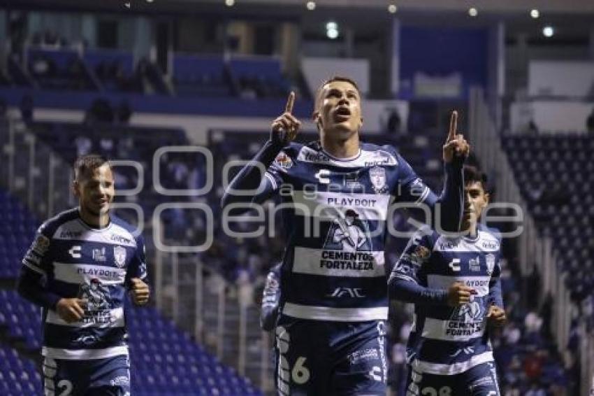 FÚTBOL . CLUB PUEBLA VS PACHUCA
