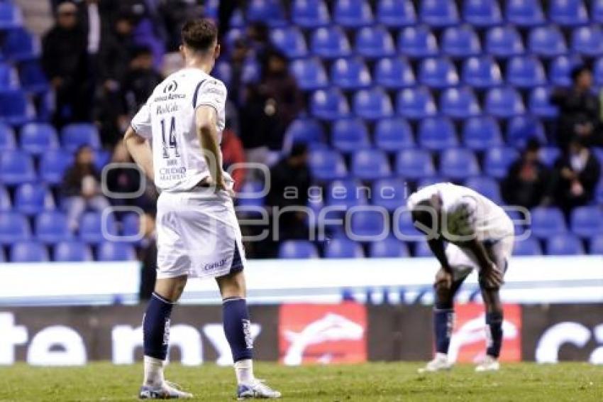 FÚTBOL . CLUB PUEBLA VS PACHUCA
