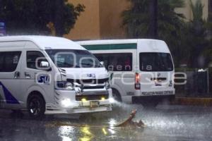 TLAXCALA . LLUVIA