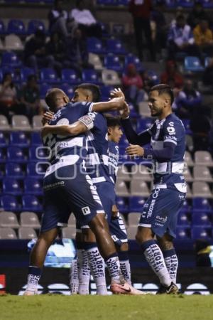 FÚTBOL . CLUB PUEBLA VS PACHUCA