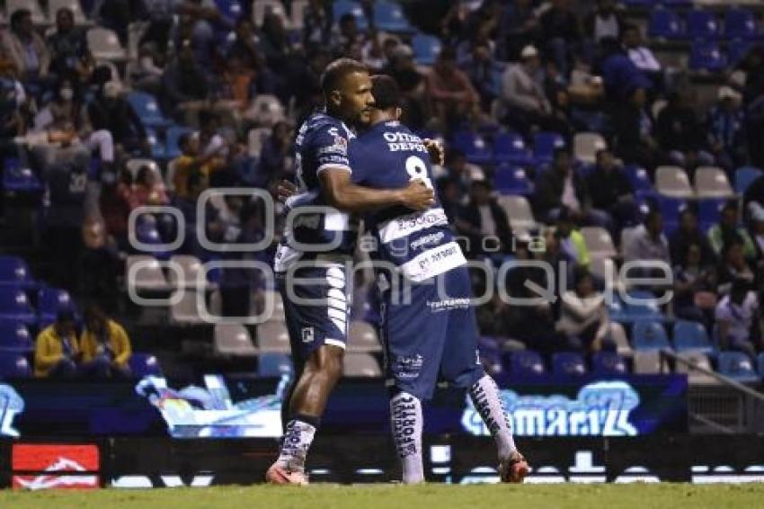 FÚTBOL . CLUB PUEBLA VS PACHUCA