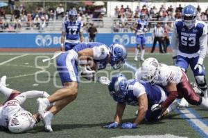 FÚTBOL AMERICANO . BORREGOS VS BURROS BLANCOS
