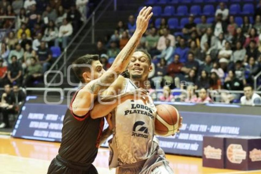 BALONCESTO . LOBOS VS DIABLOS ROJOS