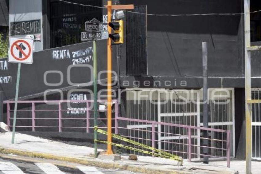 TLAXCALA . REPARACIÓN SEMÁFOROS