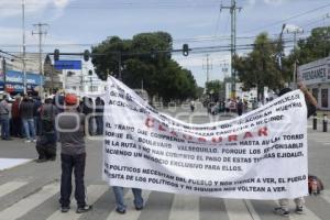 MANIFESTACIÓN EJIDATARIOS SAN BALTAZAR