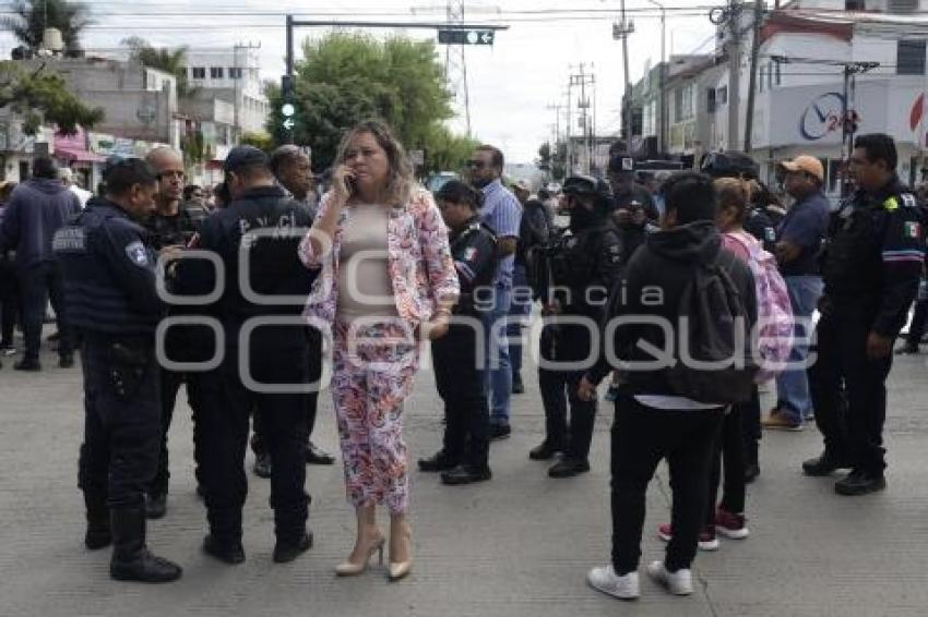 MANIFESTACIÓN EJIDATARIOS SAN BALTAZAR