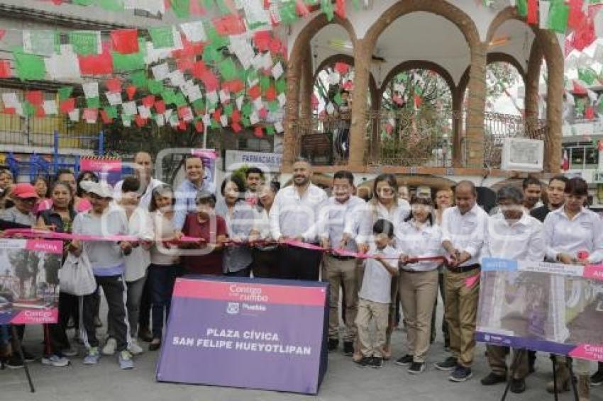 AYUNTAMIENTO . PLAZA CÍVICA HUEYOTLIPAN