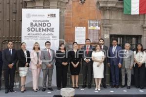 BANDO SOLEMNE . PALACIO DE JUSTICIA