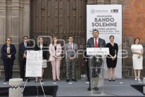 BANDO SOLEMNE . PALACIO DE JUSTICIA