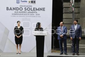 BANDO SOLEMNE . PALACIO MUNICIPAL