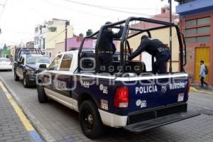 SAN PEDRO CHOULA . POLICÍA MUNICIPAL