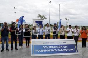 SAN ANDRÉS CHOLULA . POLIDEPORTIVO CACALOTEPEC